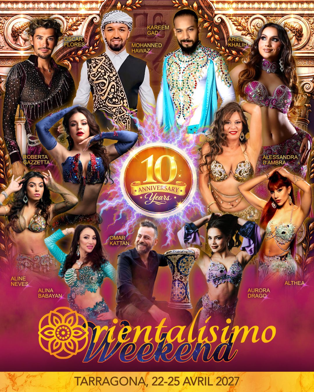 Affiche du festival Orientalísimo Weekend 2027