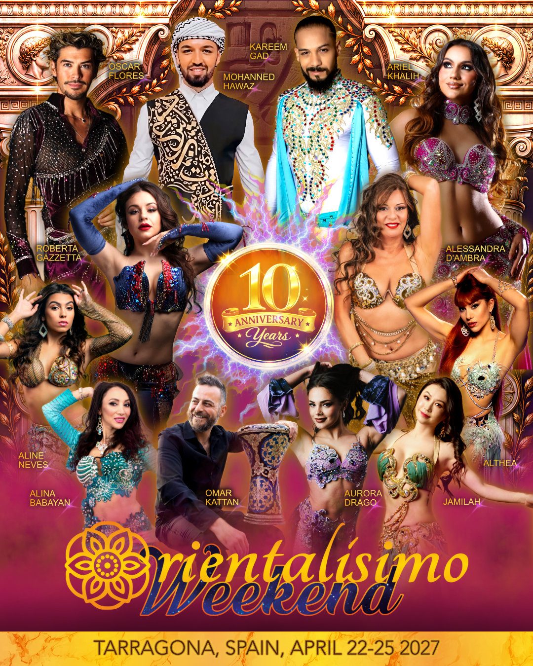 Orientalísimo Weekend 2027 festival poster
