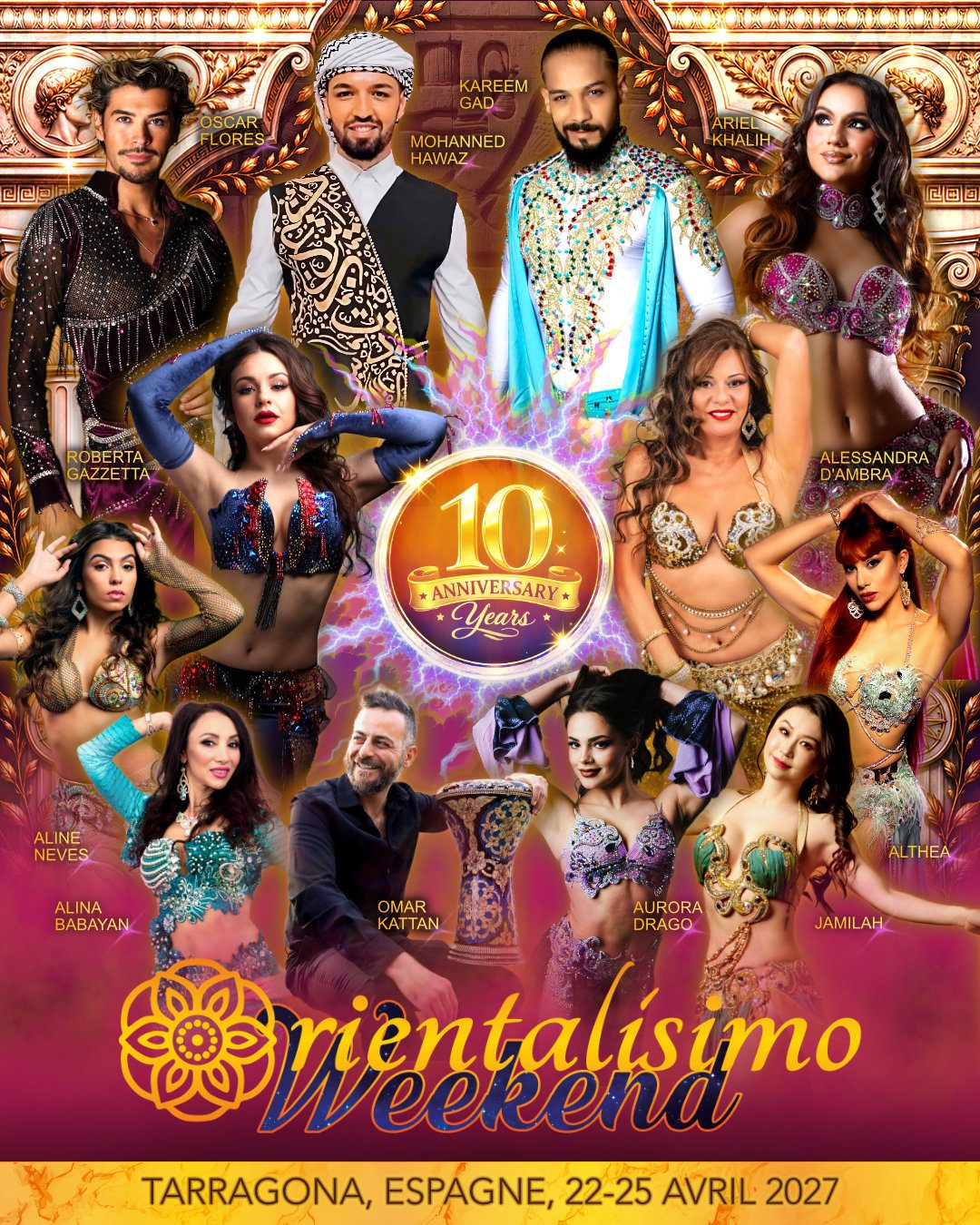 Affiche du festival Orientalísimo Weekend 2027